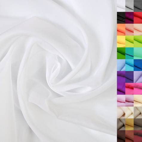 Voile Stoff Meterware 150 cm Breite